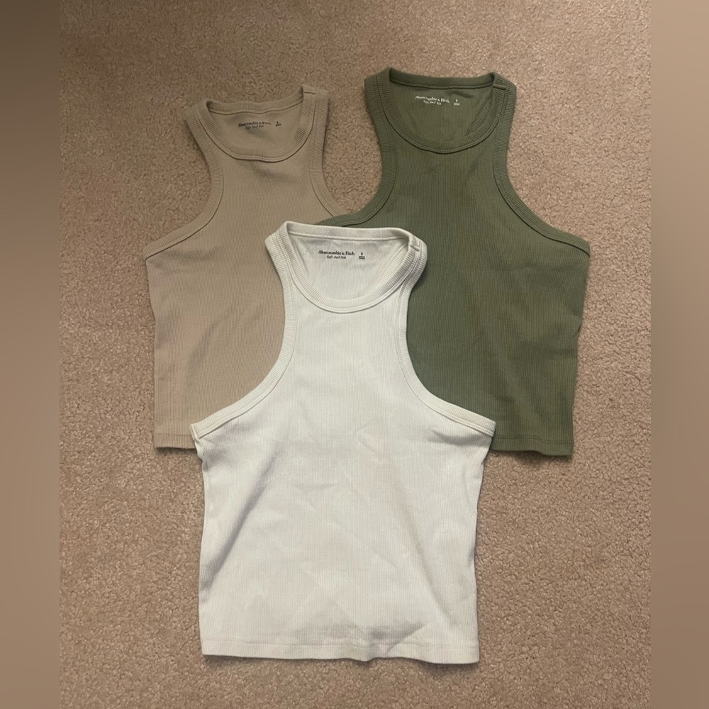 Abercrombie and Fitch Cropped Tanks